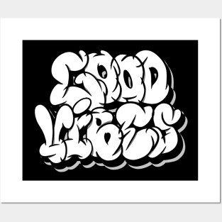 Good Vibes Lettering Posters and Art